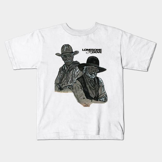 Lonesome Dove Kids T-Shirt by BladeAvenger